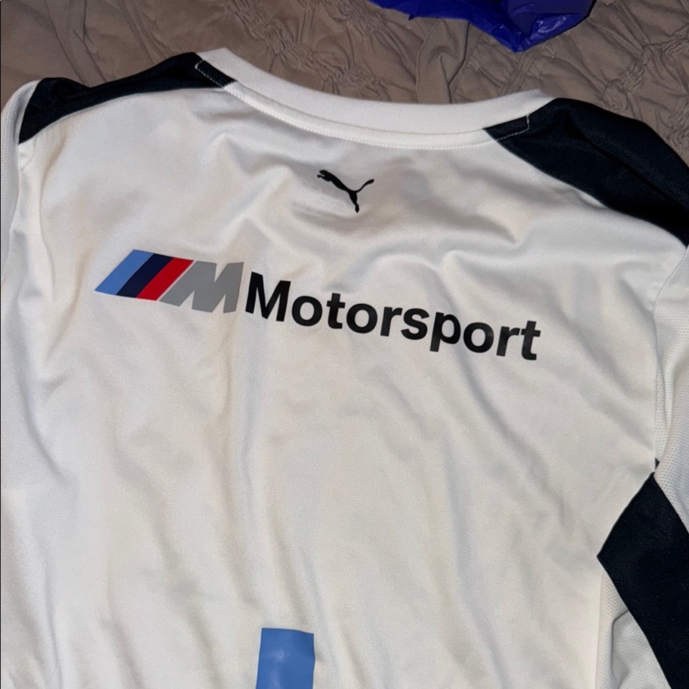 BMW Motorsport White Long Sleeve - Picture 7 of 7